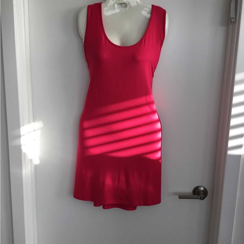 Comfy Pink Sleeveless Dress Size 1X  $50 - Picture 2 of 9